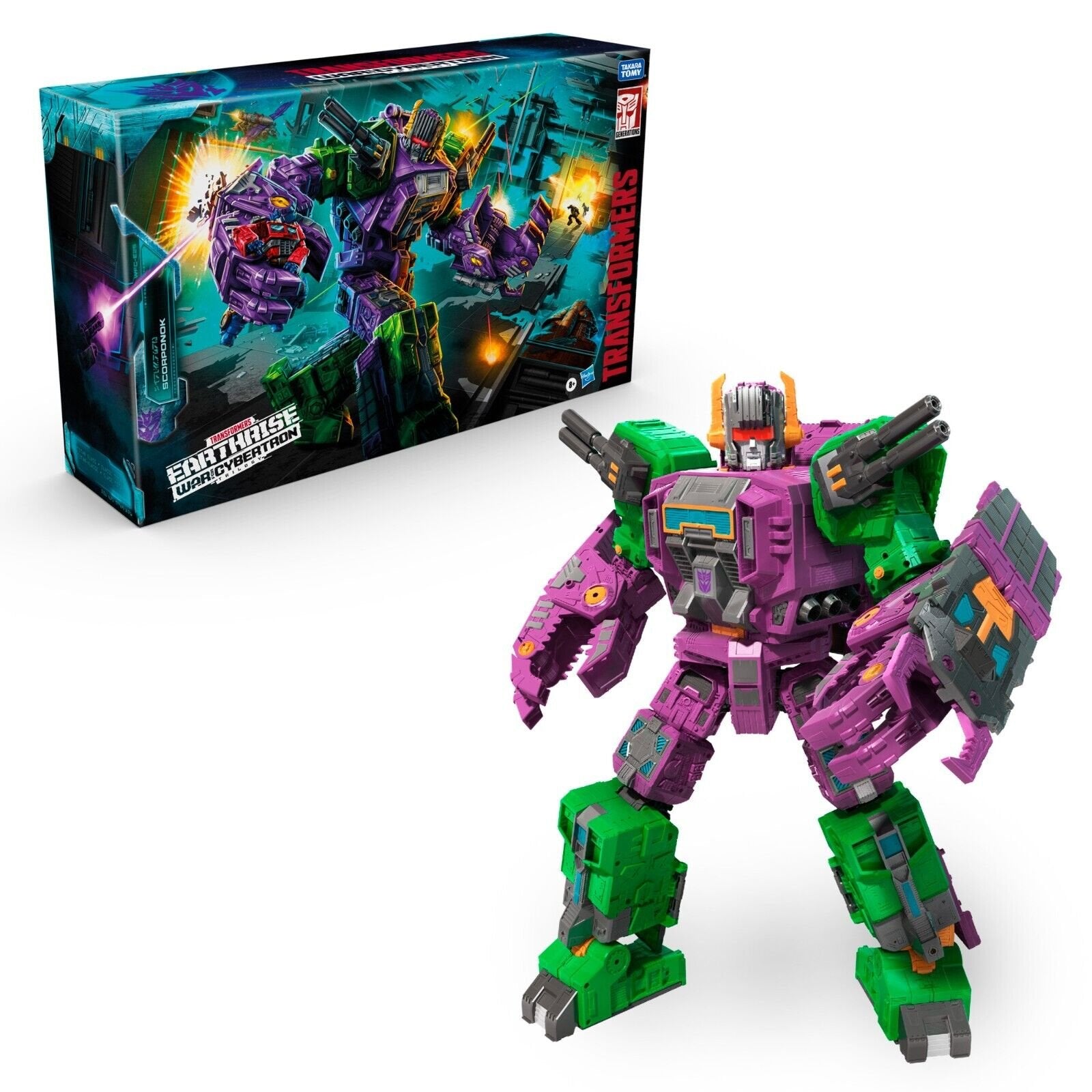 Transformers Earthrise Scorponok Titan Class War for Cybertron