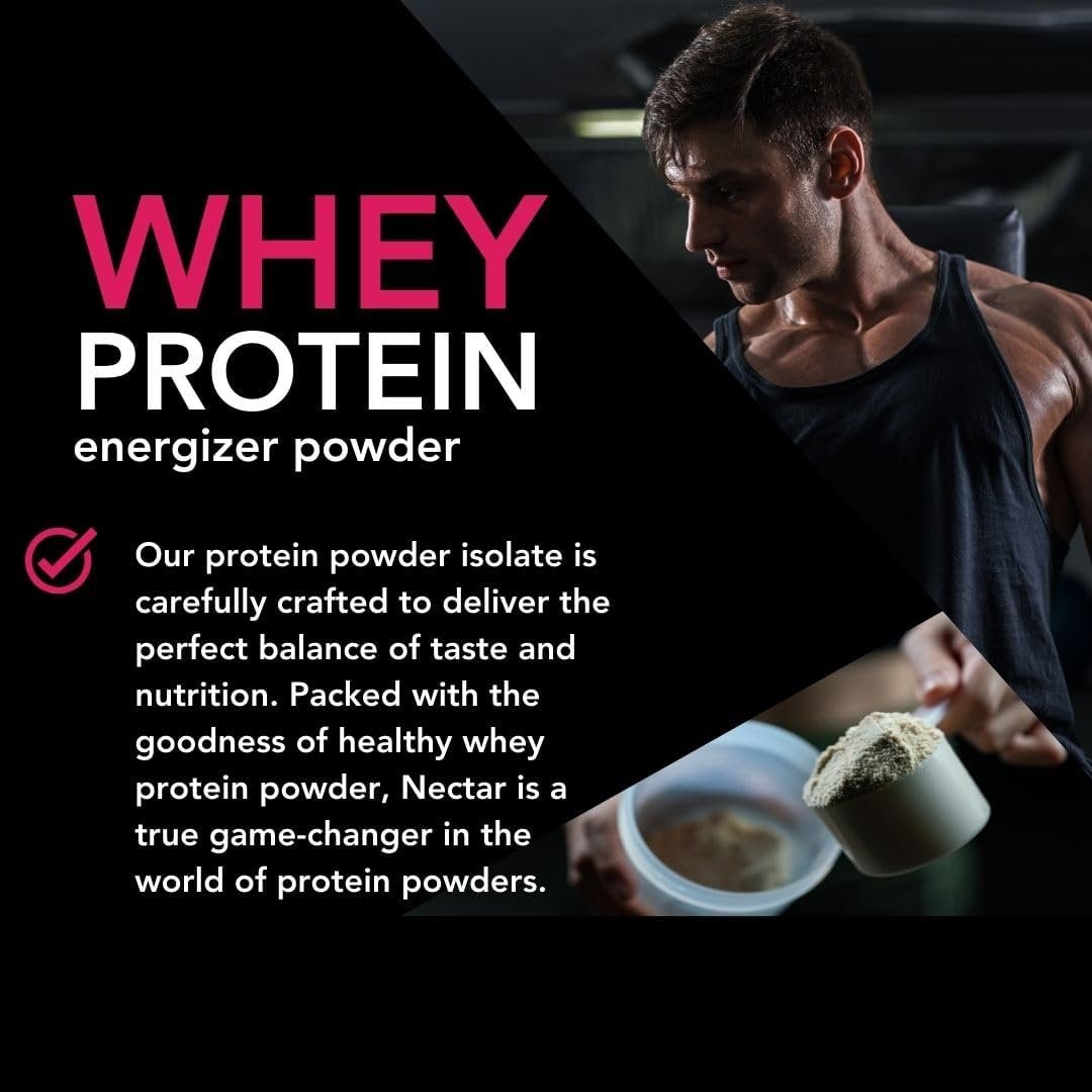 Super Fruit Punch Syntrax Nectar Native Whey Protein Isolate (2lb Bag) Natural Vanilla - Muscle Support - with Multi-Purpose Keychain