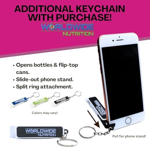 Syntrax Native Whey Protein Isolate - Kosher & Halal, Lactose & Gluten Free - Natural Strawberry Cream Flavor - 2 Pounds - with Keychain