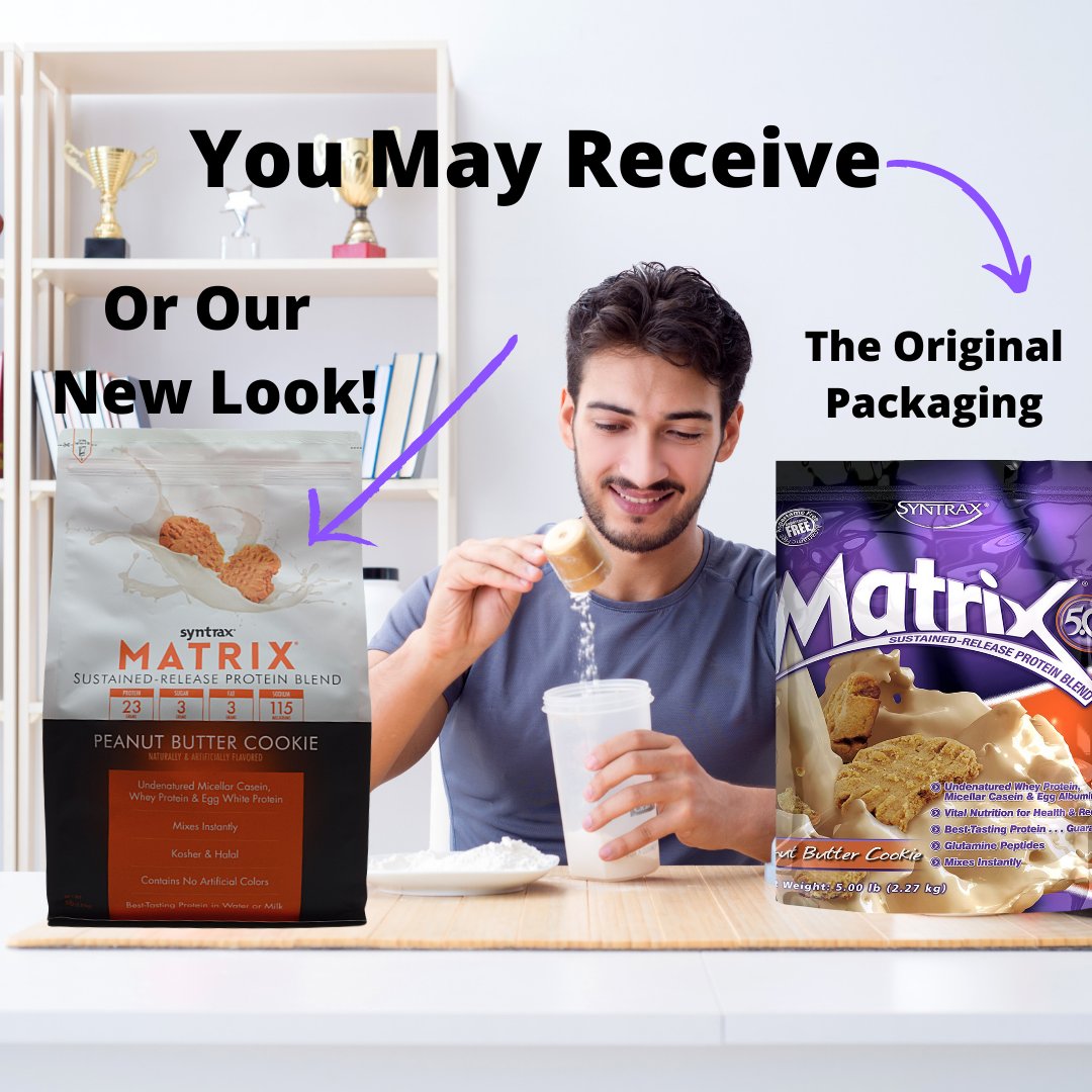 Syntrax Matrix Protein Powder 5.0 Peanut Butter Cookie 5lb