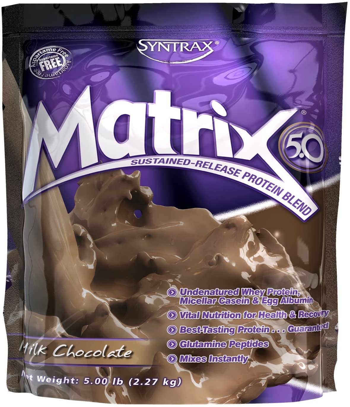 Syntrax Matrix 5, Milk Chocolate Powder, 5 Pounds