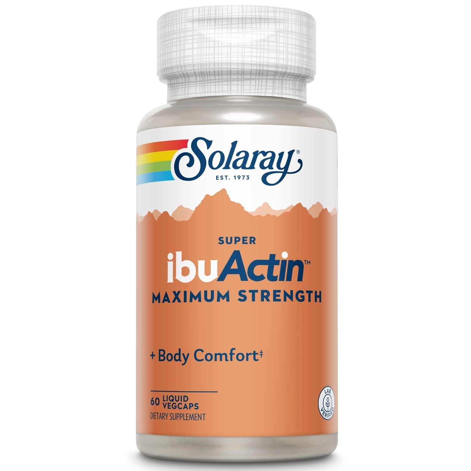 Solaray Super IbuActin 60 capsules.