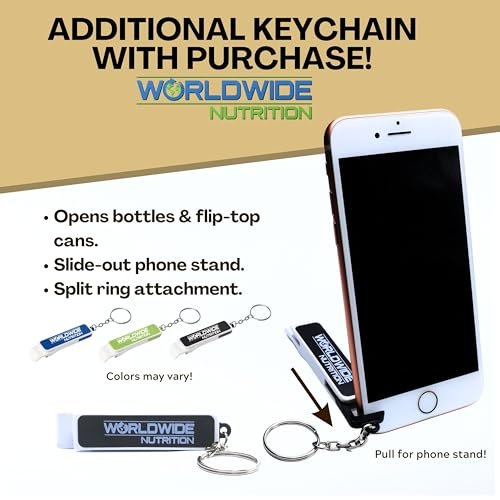 Syntrax Matrix - Sustained-Release Protein Powder Blend - Kosher & Halal - Muscle Support - Simply Vanilla - 5 lbs - with Multi-Purpose Key Chain