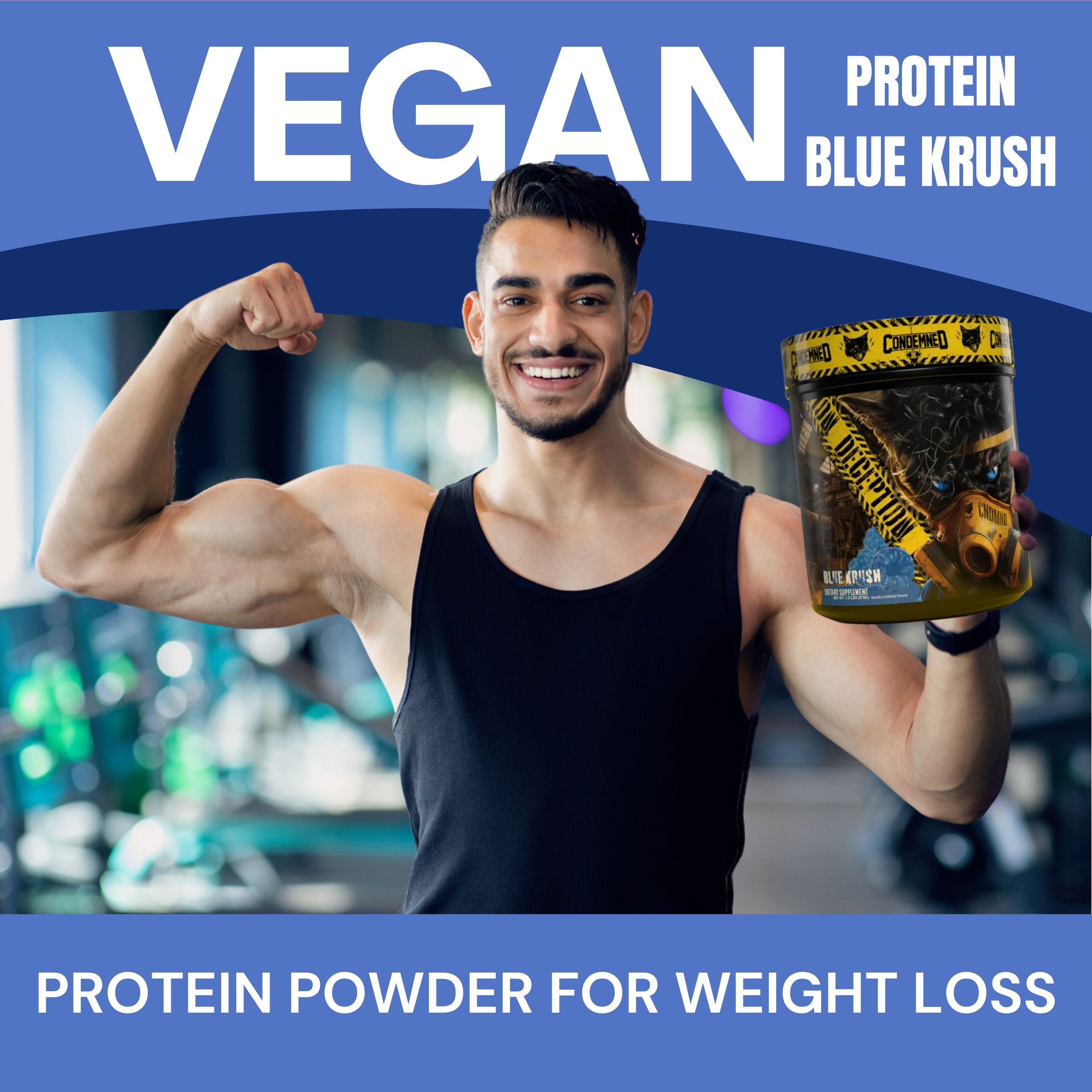 Black Magic Supply X Condemned Labs Deception Pre-Workout - High-Stim Energy, Focus, Endurance, and Muscle Pumps - Blue Krush Flavor - 578g, 40 Servings - Pack of 1