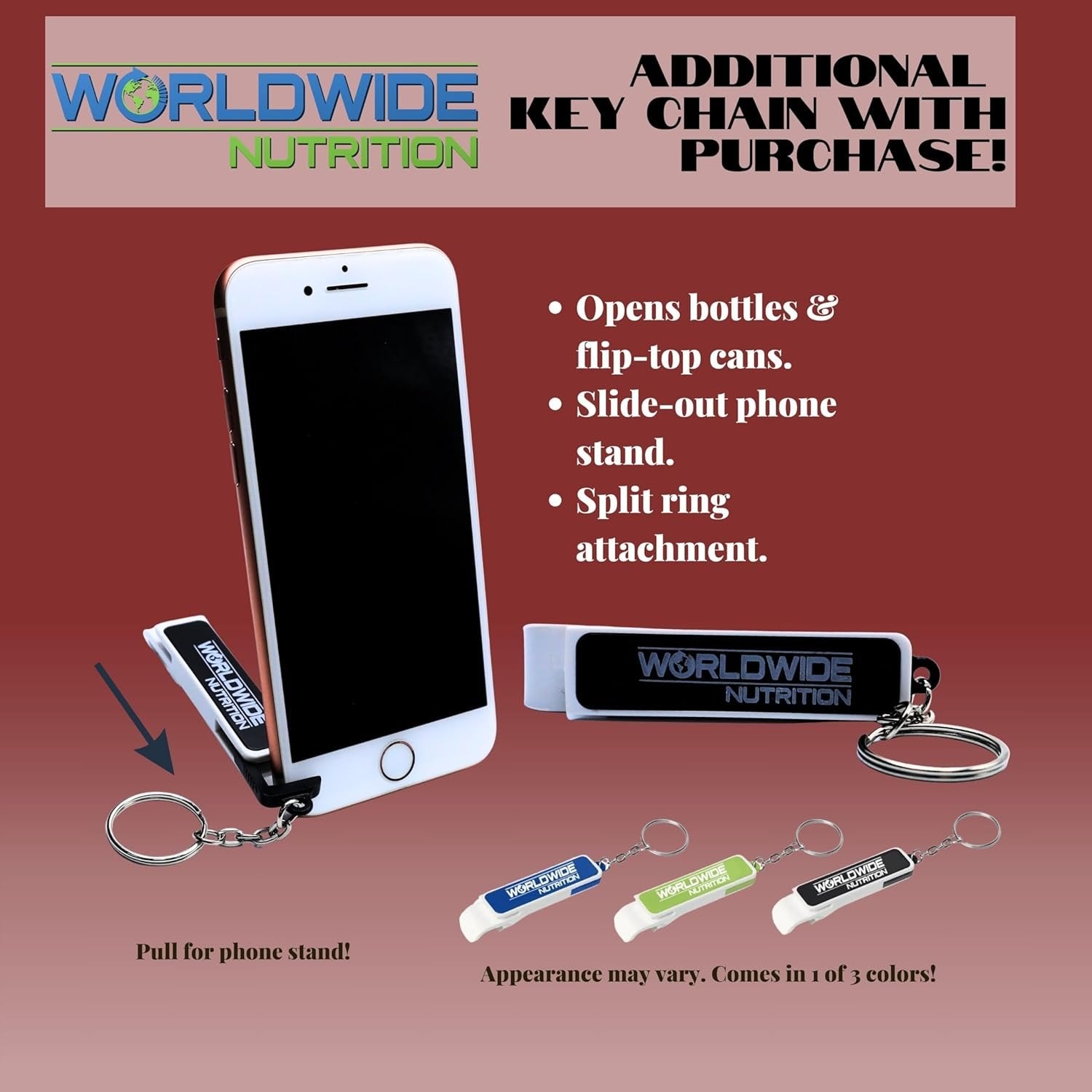 Twisted Cherry Syntrax Nectar Native Whey Protein Isolate (2lb Bag) Natural Vanilla - Muscle Support - with Multi-Purpose Keychain