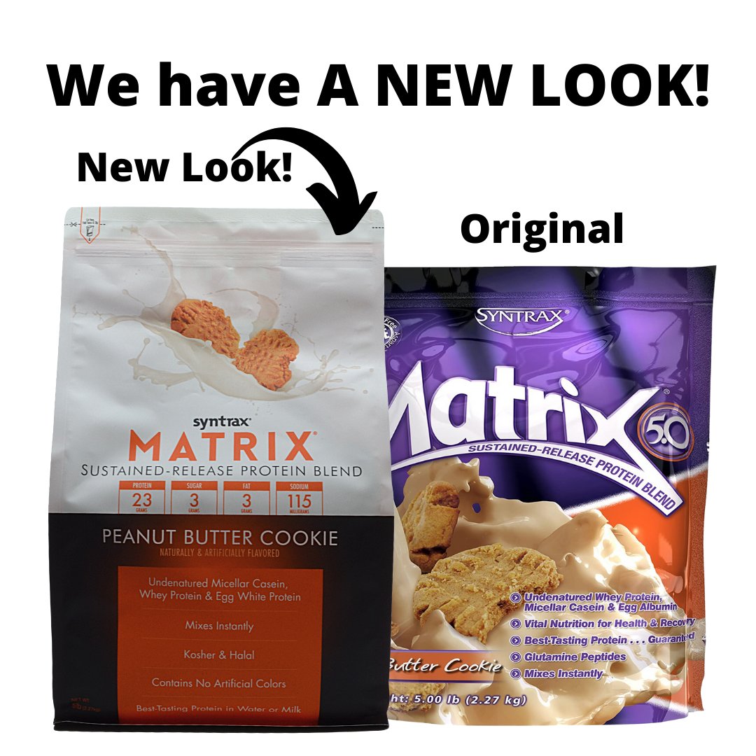 Syntrax Matrix Protein Powder 5.0 Peanut Butter Cookie 5lb