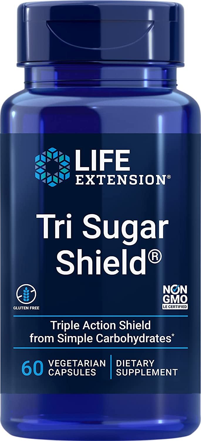 Life Extension Tri Sugar Shield, 60 Count