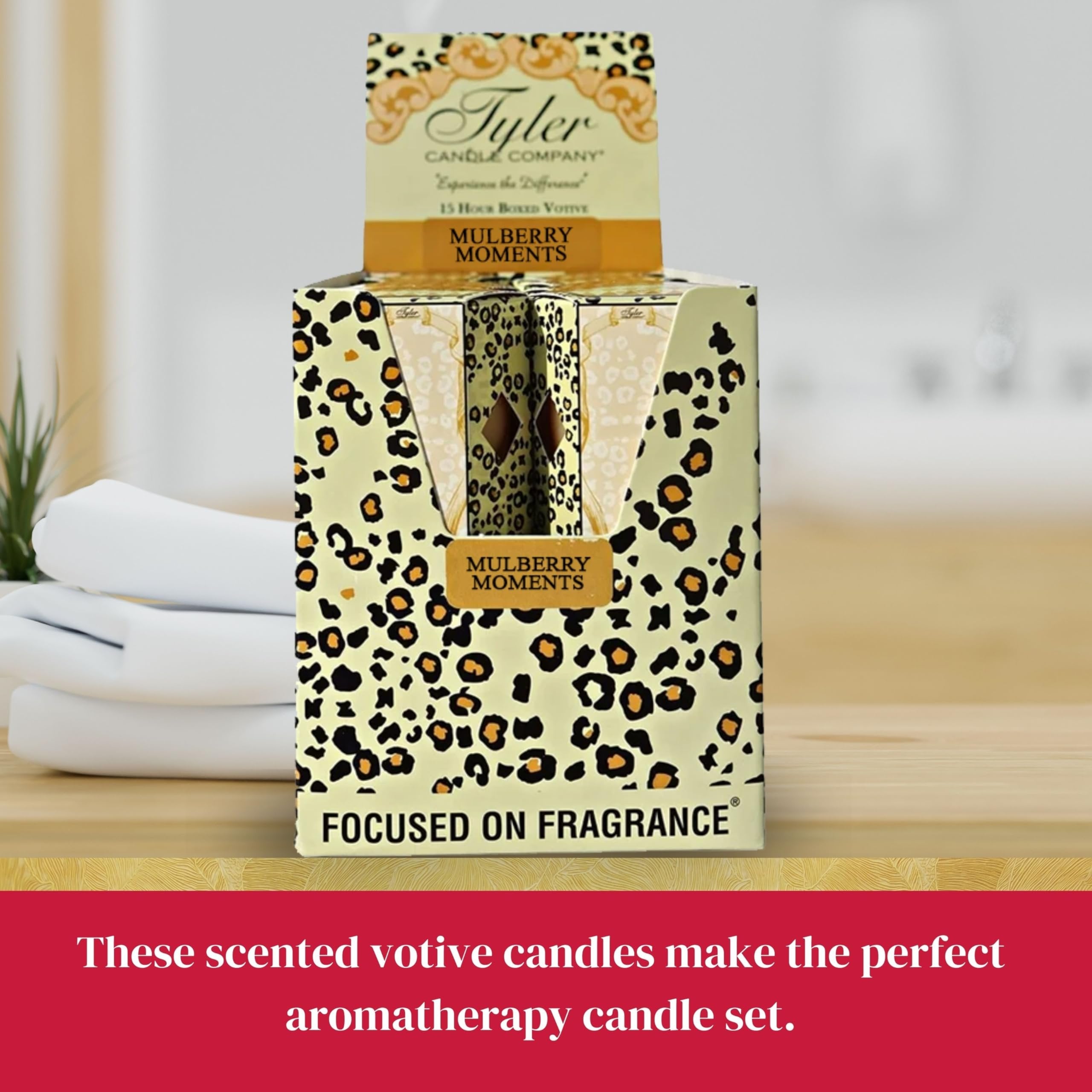 Tyler Candle Company Long Lasting Luxurious 2oz Scented Candle with Keychain