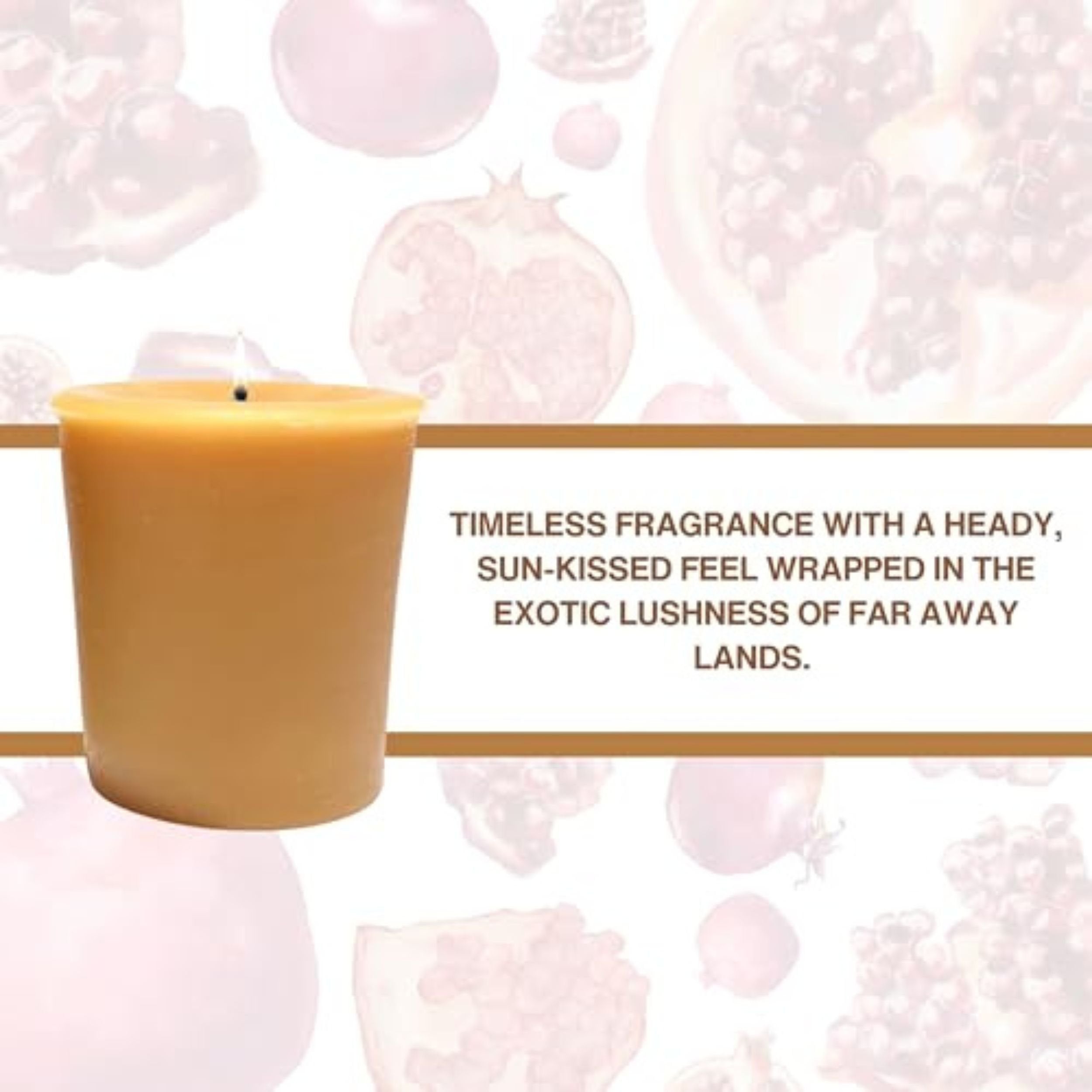 Tyler Candle Company Fleur De Lis Votive Luxury Scented Candles - 4 Pack of 2 oz Candles with 15 Hour Burn Time Each - with Multi-Purpose Key Chain