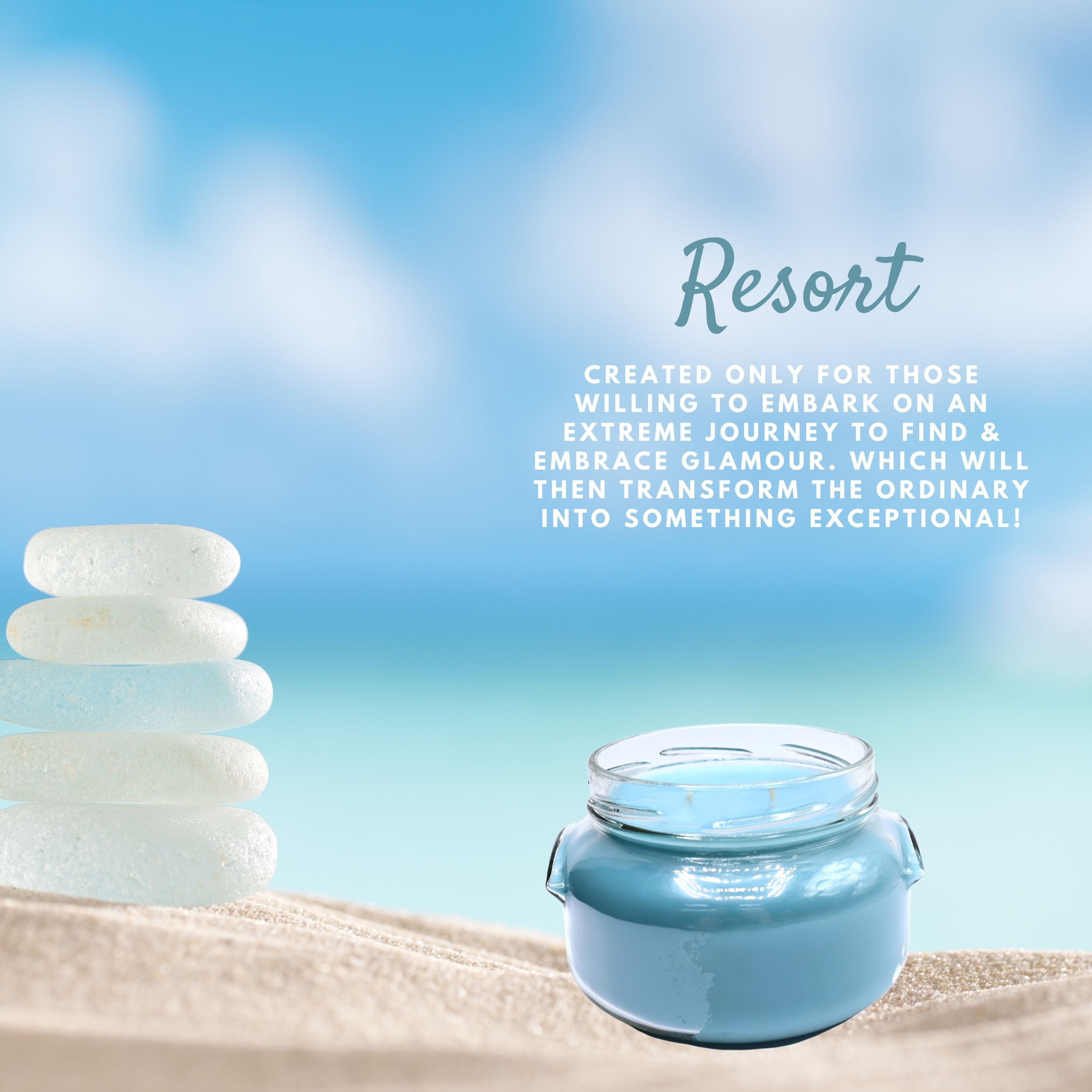 Tyler Candle Company, Resort Jar Candle, Scented Candles Gifts for Women, Ultimate Aromatherapy Experience, Luxurious Candles with Essential Oils, Long-Lasting Burn, Large Candle 22oz