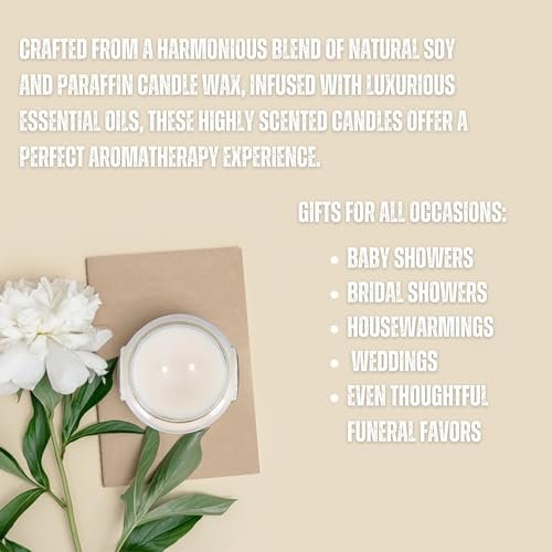 Tyler Candle Company Wishlist Candles - Luxuriously Fall Scented Candle with Essential Oils - 11 oz Extra Large White Candle and Multi-Purpose Key Chain