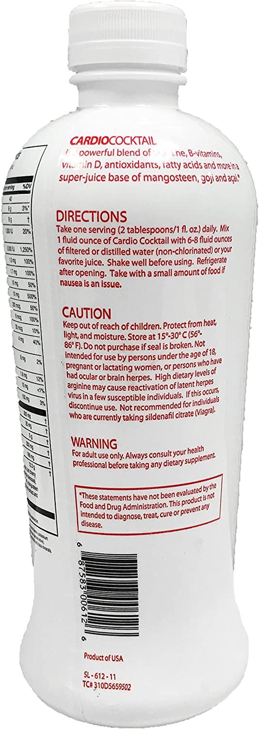 Cardio Cocktail Nitric Oxide Booster (32 Ounces)