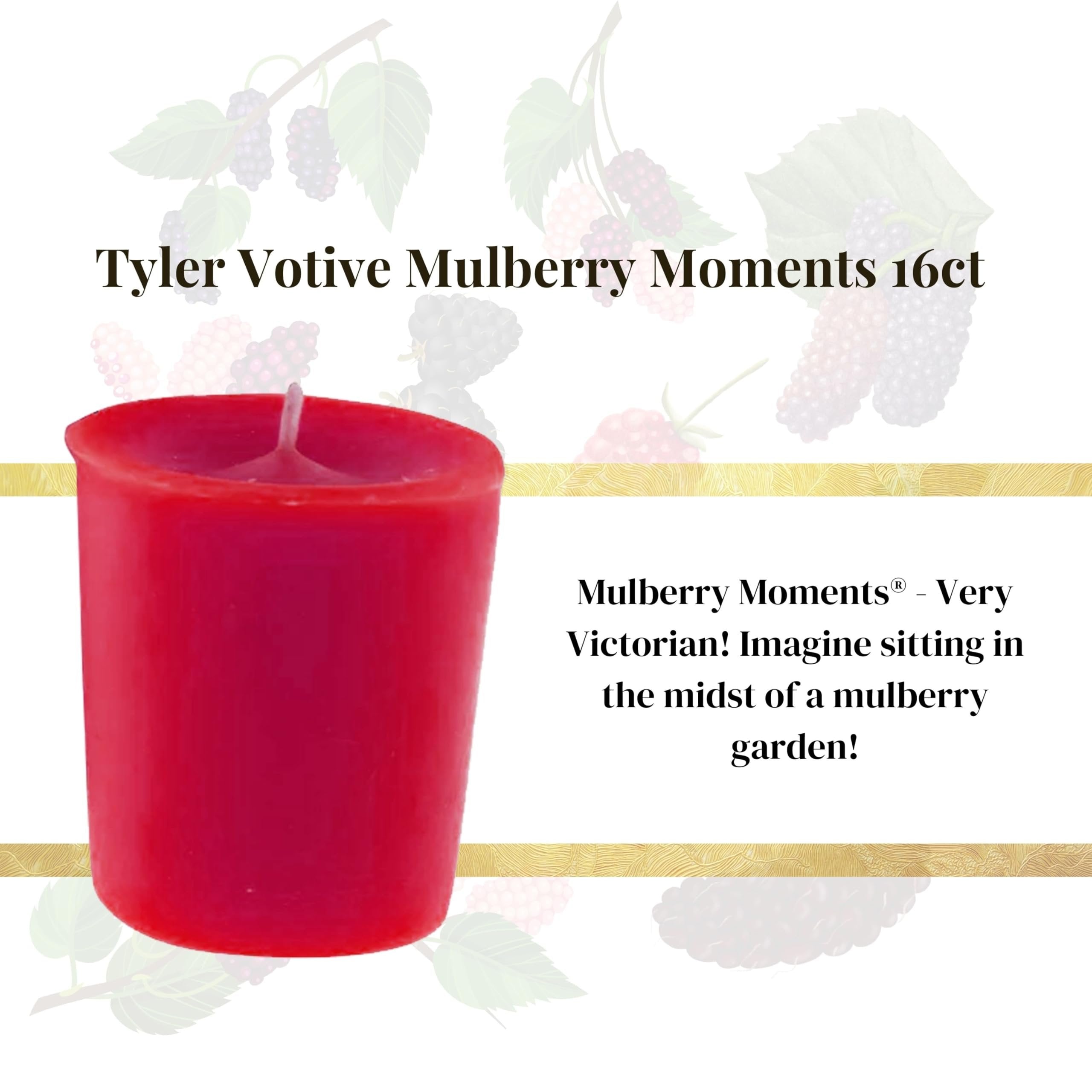 Tyler Candle Company Long Lasting Luxurious 2oz Scented Candle with Keychain