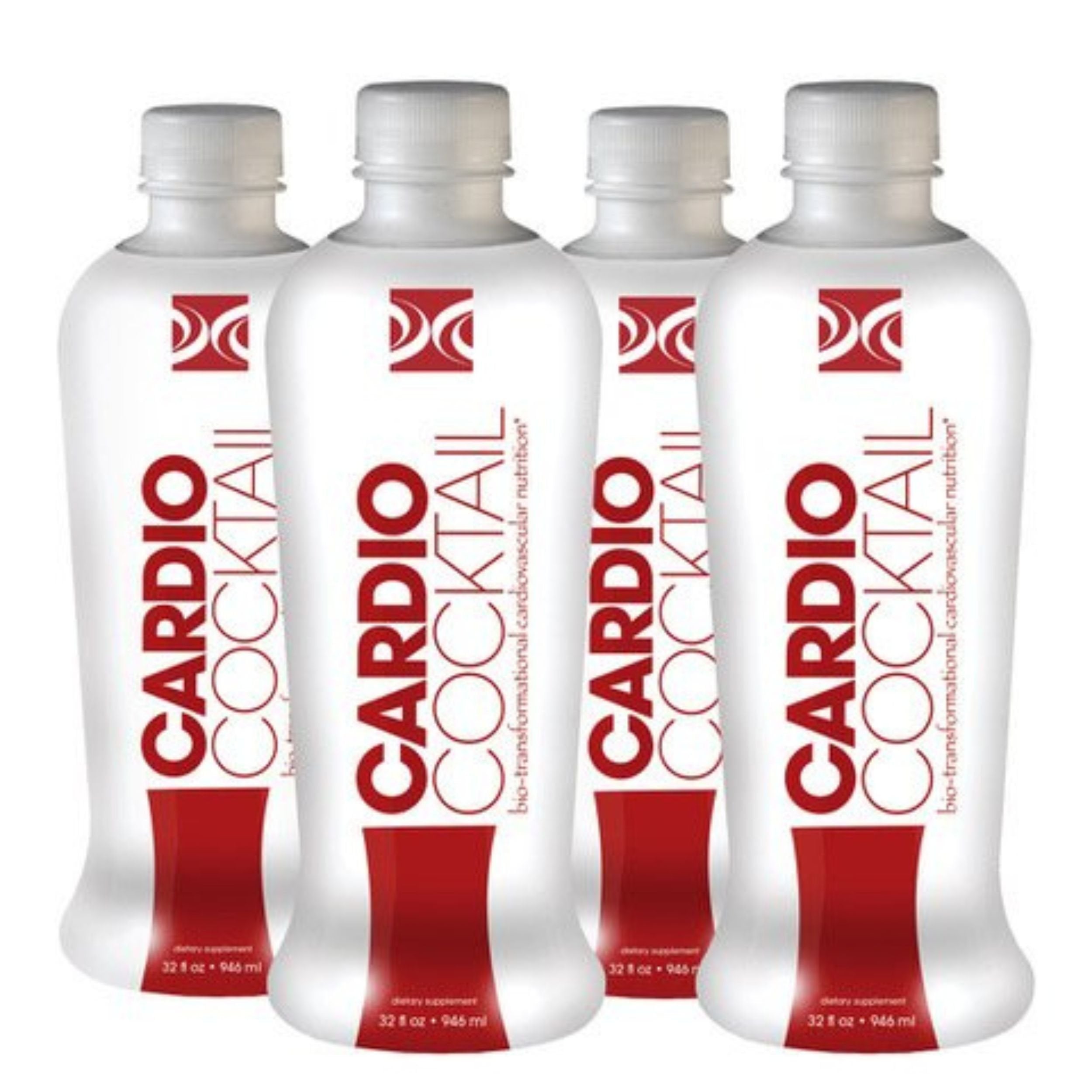 Formor Cardio Cocktail Nitric Oxide Booster with L-Arginine & L-Citrulline Supplement - 32 oz (Pack of 4) Blood Pressure Support with Keychain