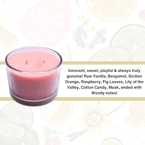 Tyler Candle Company Bless Your Heart Stature Candle - Home Fragrance Scented Candle - 16 Oz, 2 Wick Candle Stature Model Home Decor and Multi-Purpose Key Chain