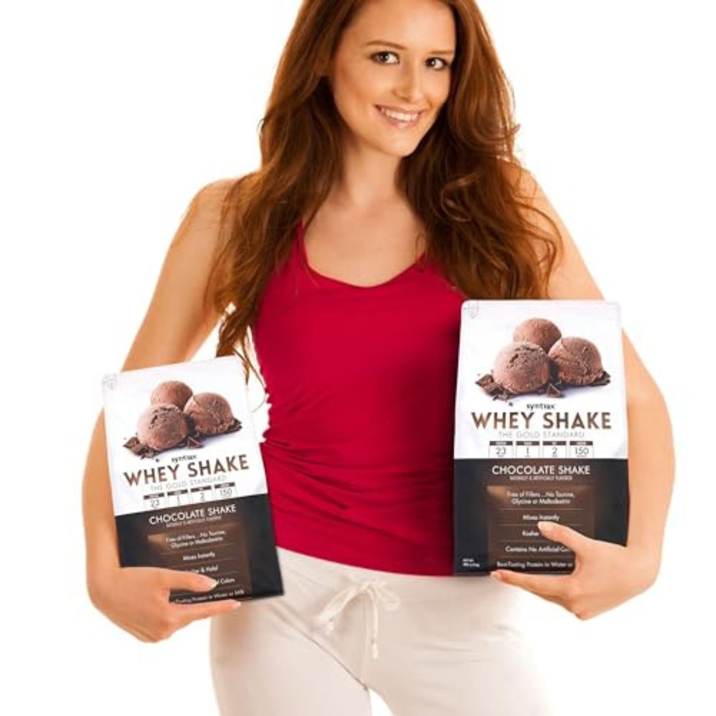 Syntrax Whey Native Grass-Fed Wholesome Denatured Whey Protein Powder - Chocolate Shake - 5 Pounds - Pack of 1 with Keychain