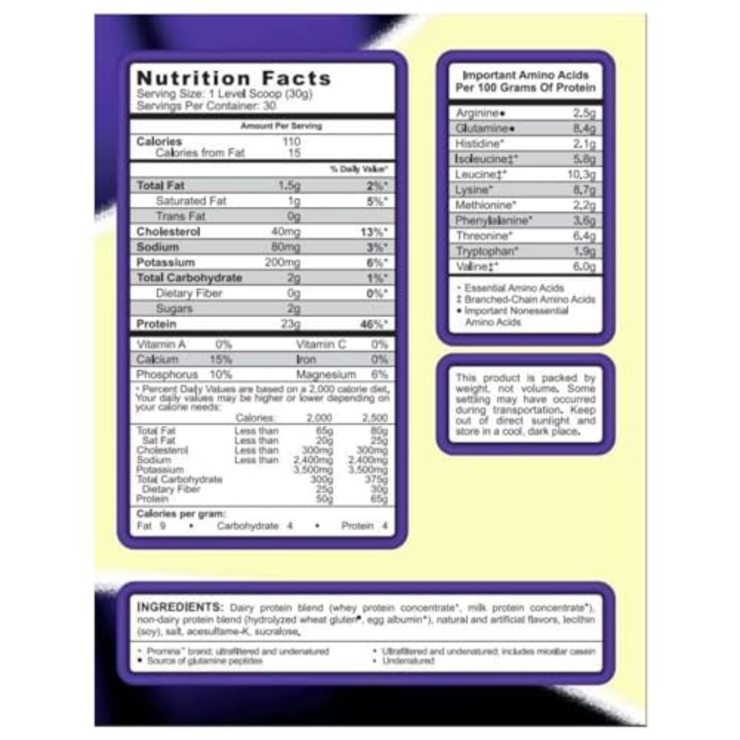 Syntrax Matrix Protein Powder 5.0 Sustained-Release Casein Protein and Whey Protein Powder - Instant Mix Simply Vanilla Protein Powder Flavor, 2lbs - Pack of 1 with Keychain