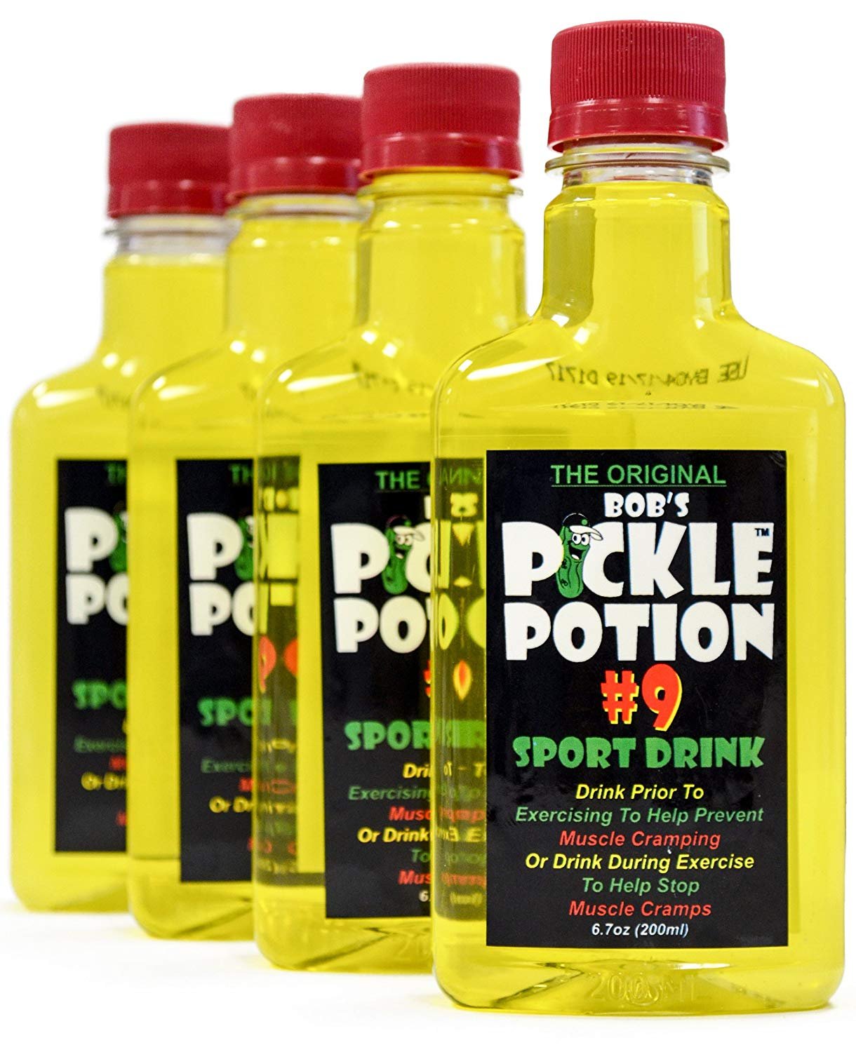 Bob's Pickle Potion #9 Sport Drink 200ml, 4 Pack