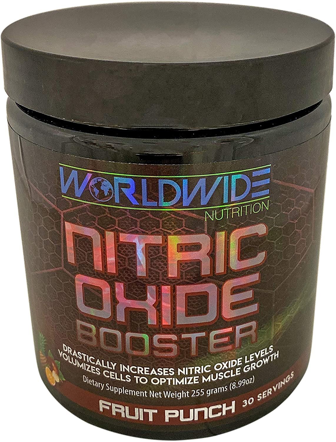 Worldwide Nutrition Nitric Oxide Supplement, 6g of Citrulline Per Scoop - 30 Servings
