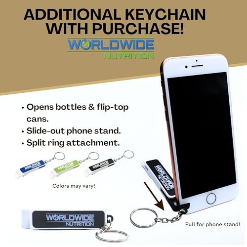 Syntrax Whey Shake Vanilla Shake - Native Grass-Fed Wholesome Denatured Whey Protein Concentrate with Glutamine Peptides, 2 lbs - Pack of 1 with Keychain