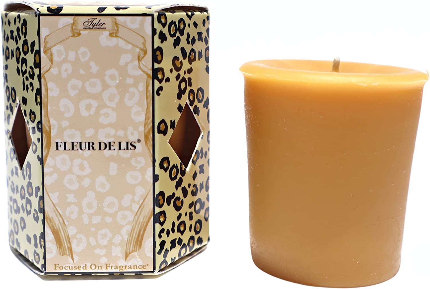 Tyler Candle Company, Fleur De Lis Superior Votive Candles, Ultimate Aromatherapy Experience, Luxury Scented Candle with Essential Oils, Case of 16 Tyler Small Candles, 2 oz and 15 Hr Burn Time Each