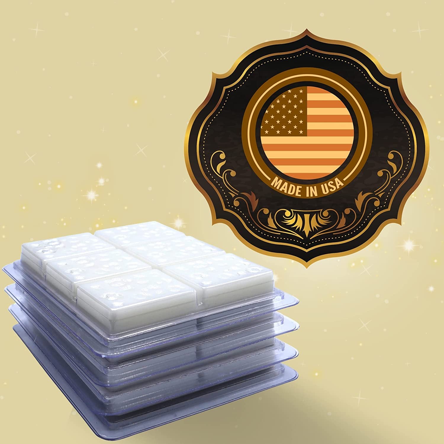 Tyler Candle Company Diva Scent Wax Melts - Scented Mixer Melts with Essential Oils for Wax Warmer - Pack of 4, 6 Bars per with Worldwide Nutrition Multi Purpose Key Chain