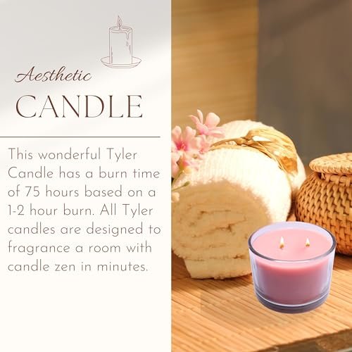 Tyler Candle Company Bless Your Heart Stature Candle - Home Fragrance Scented Candle - 16 Oz, 2 Wick Candle Stature Model Home Decor and Multi-Purpose Key Chain