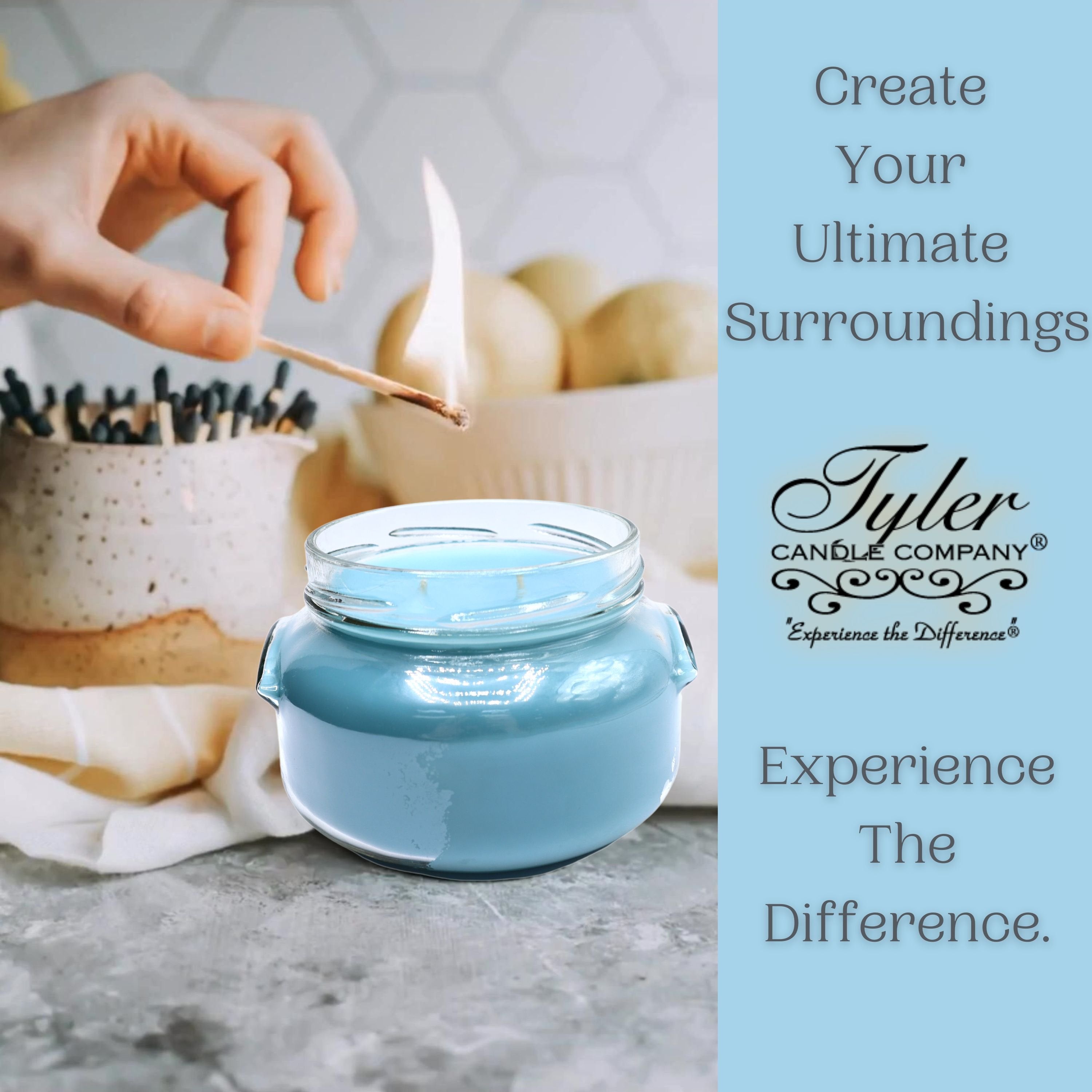 Tyler Candle Company, Resort Jar Candle, Scented Candles Gifts for Women, Ultimate Aromatherapy Experience, Luxurious Candles with Essential Oils, Long-Lasting Burn, Large Candle 22oz