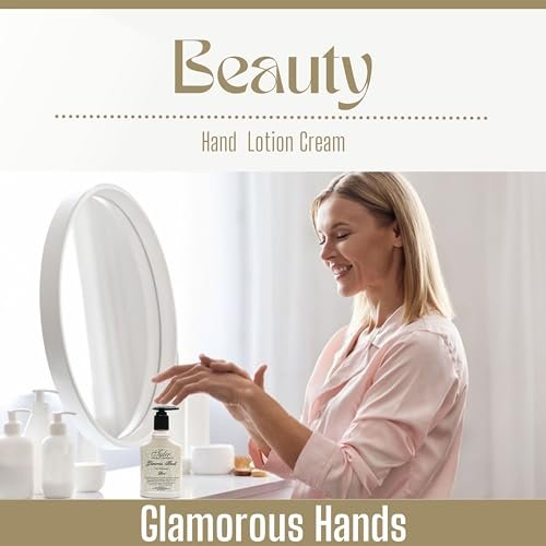 Tyler Diva Hand Lotion - Scented and Small Hand Lotion For Dry Hands with Moisture-Boosting Skin - 8 Oz Travel Size Luxury Hand Lotion with Multi-Purpose Key Chain