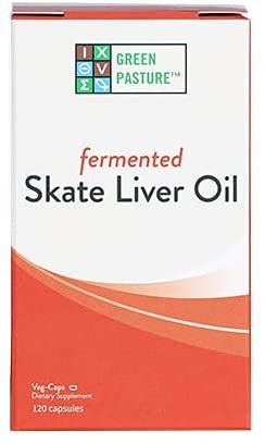 Blue Ice Fermented Skate Liver Oil 120 Caps (Package may vary)