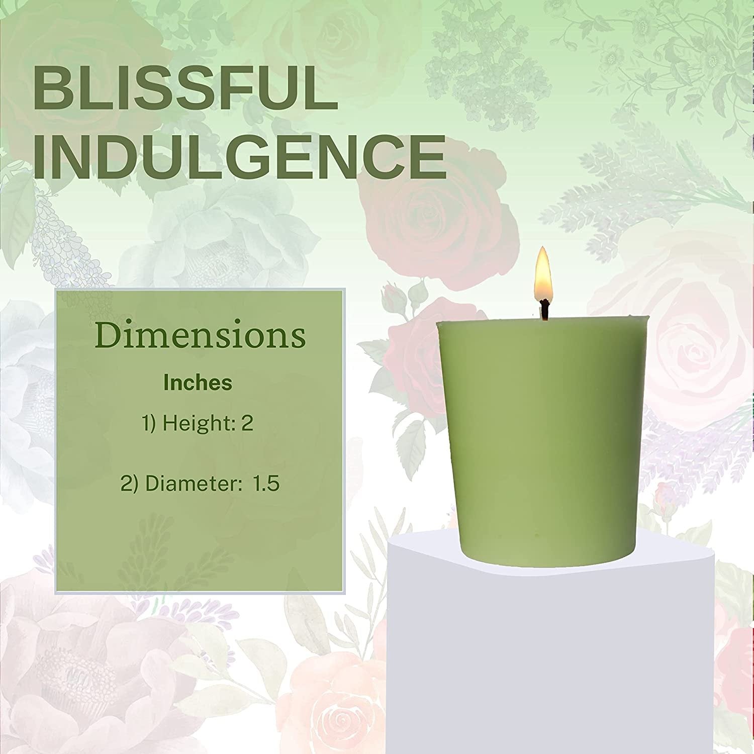 Tyler Candle Company Original Votive Candles - Luxury Scented Candle with Essential Oils - 4 Pack of 2 oz Small Candles with 15 Hour Burn Time Each - Bonus Worldwide Nutrition Multi Purpose Key Chain