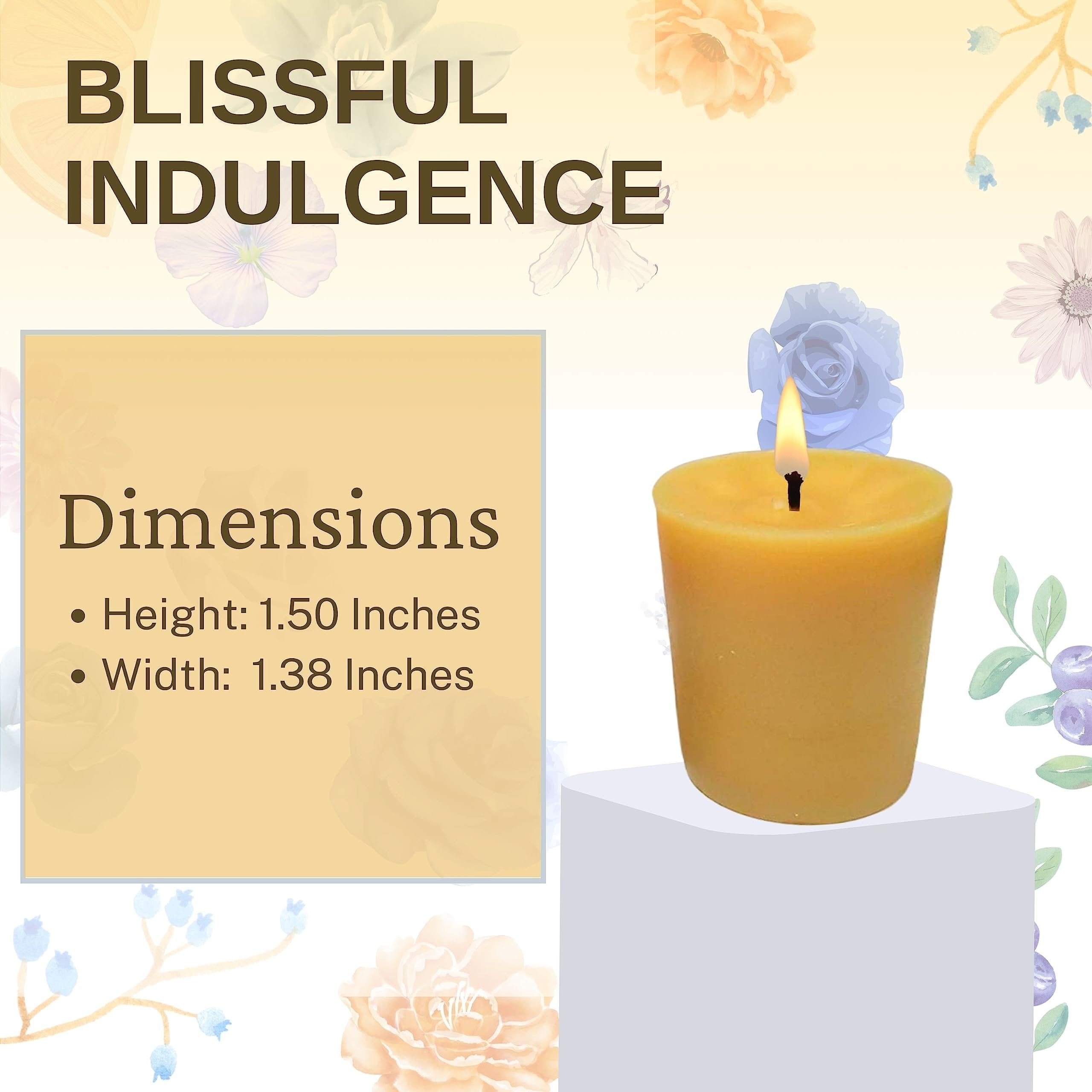 Tyler Candle Company Trophy Votive Candles - Luxury Scented Candle with Essential Oils - 16 Pack of 2 oz Small Candles with 15 Hour Burn Time Each - with Bonus Key Chain