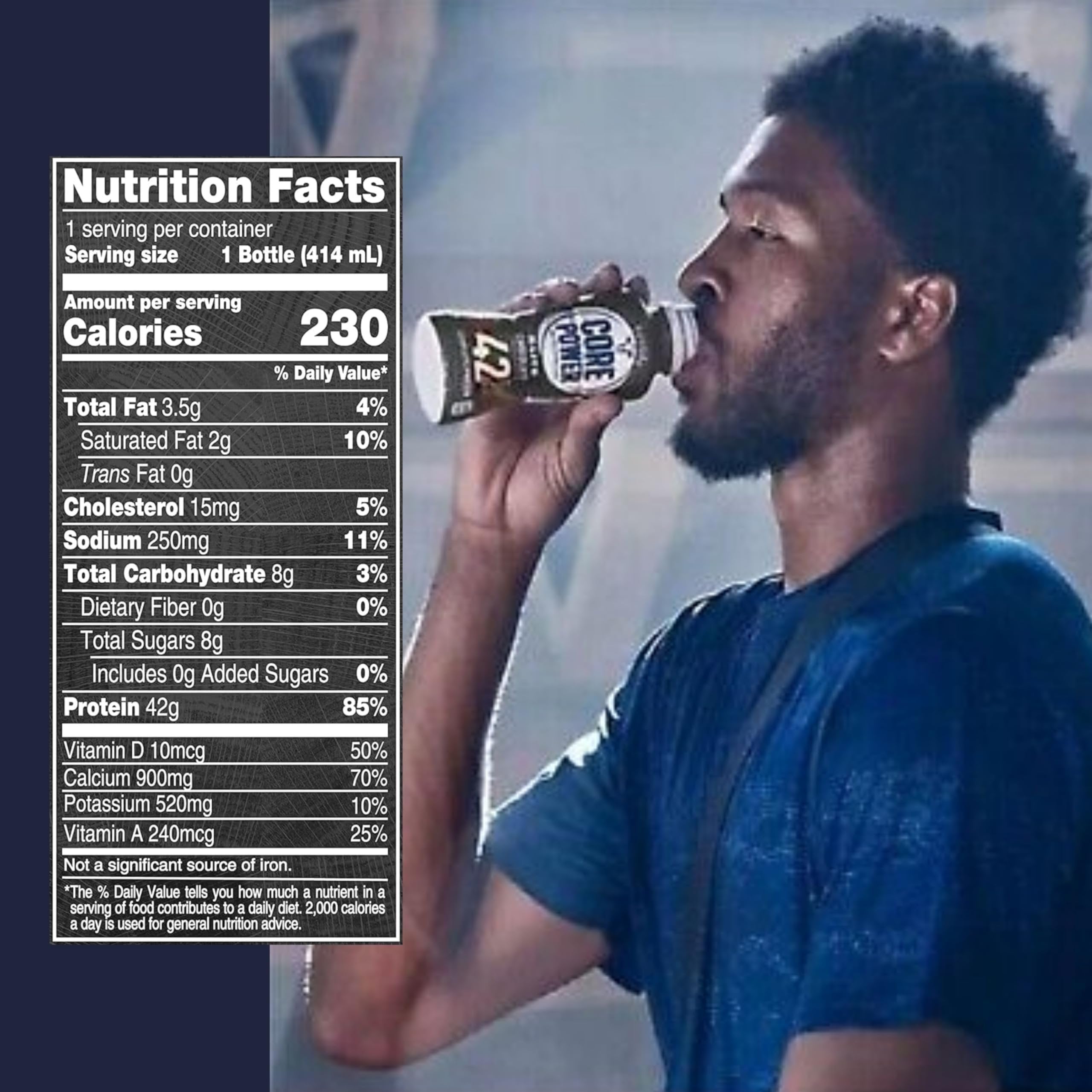 Fairlife Core Power 42g Complete Protein Elite Vanilla Milk Shake Drink for Workout Recovery - Kosher - 14 oz (12 Pack) with Keychain