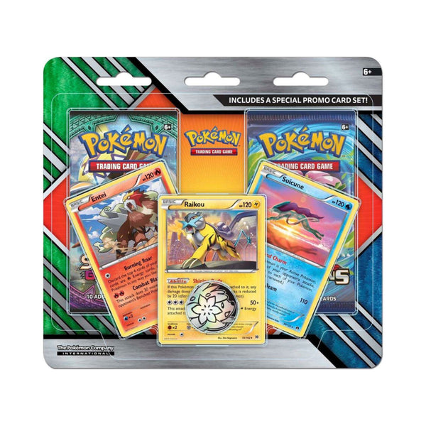Pokemon TCG Guardians Rising and Steam Siege 2 Pack Blister Promo Card Set