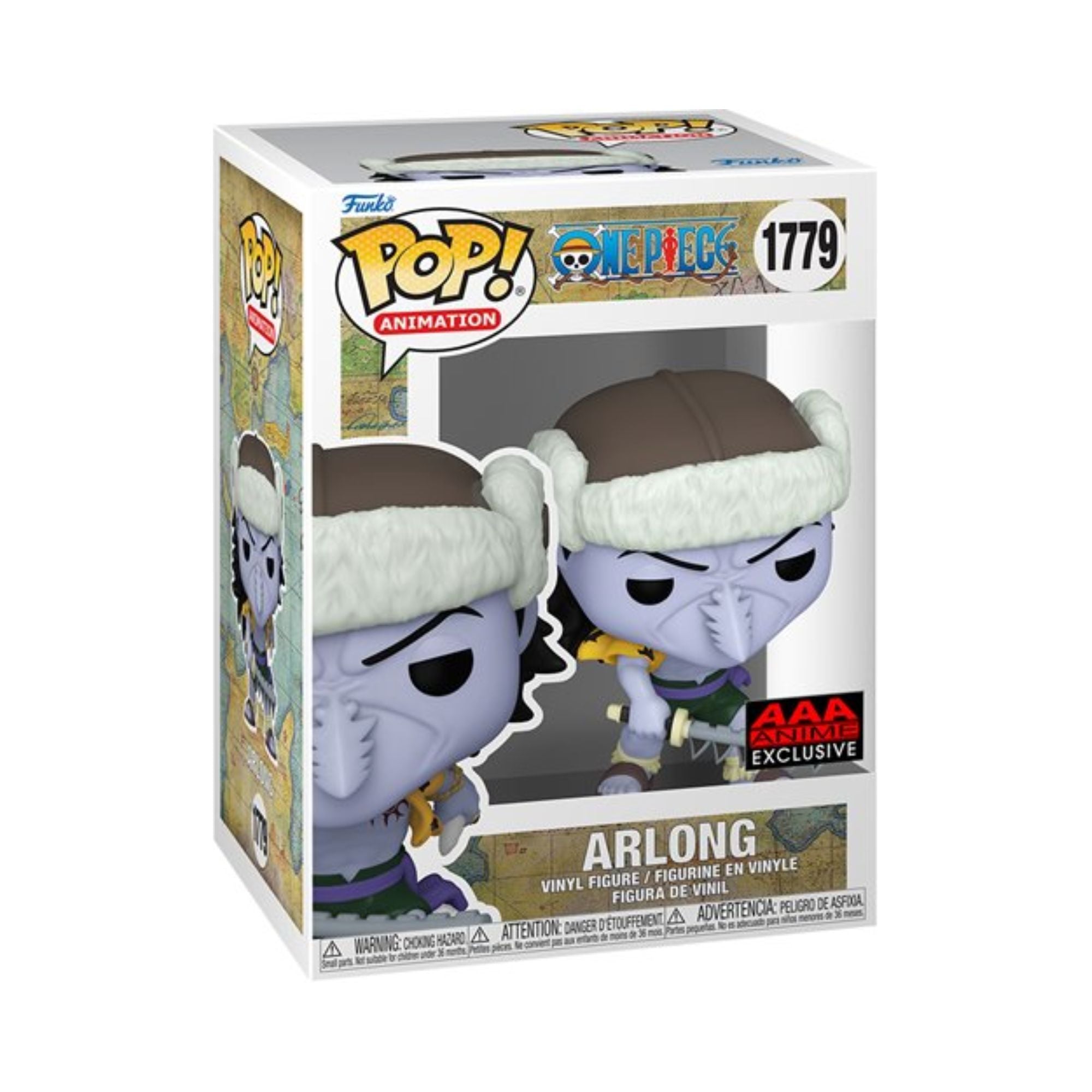 Arlong Funko Pop! One Piece - AAA Exclusive Vinyl Figure #1779 with Case