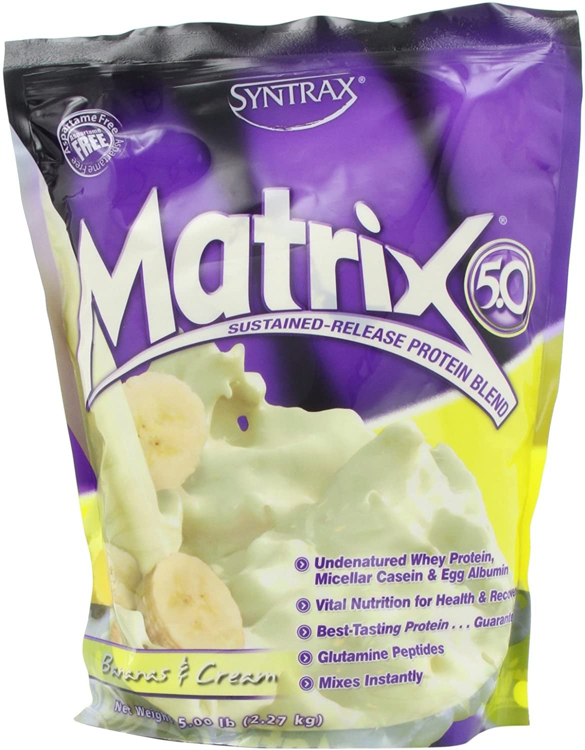 Syntrax Protein Matrix Banana and Cream 5lb