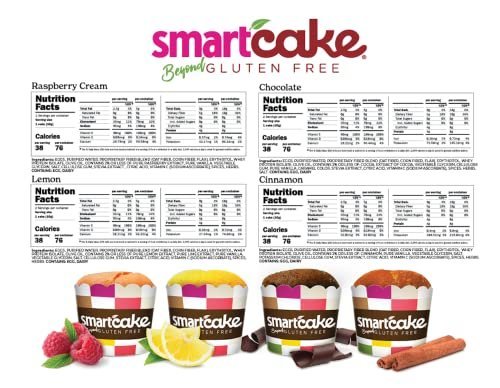 Smart Baking Company Smartcake Dessert - Keto Friendly - Gluten Free - Zero Carbs - Snack Cake