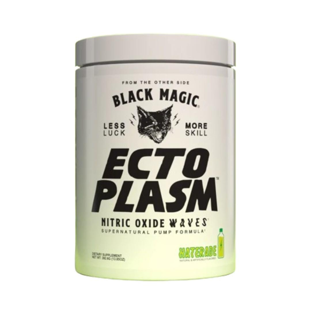 Black Magic Supply Ecto Plasm Non-Stimulant Pump Igniter | Supernatural Pump Formula | Increased Hydration & Vascularity | 20 Scoops | Haterade