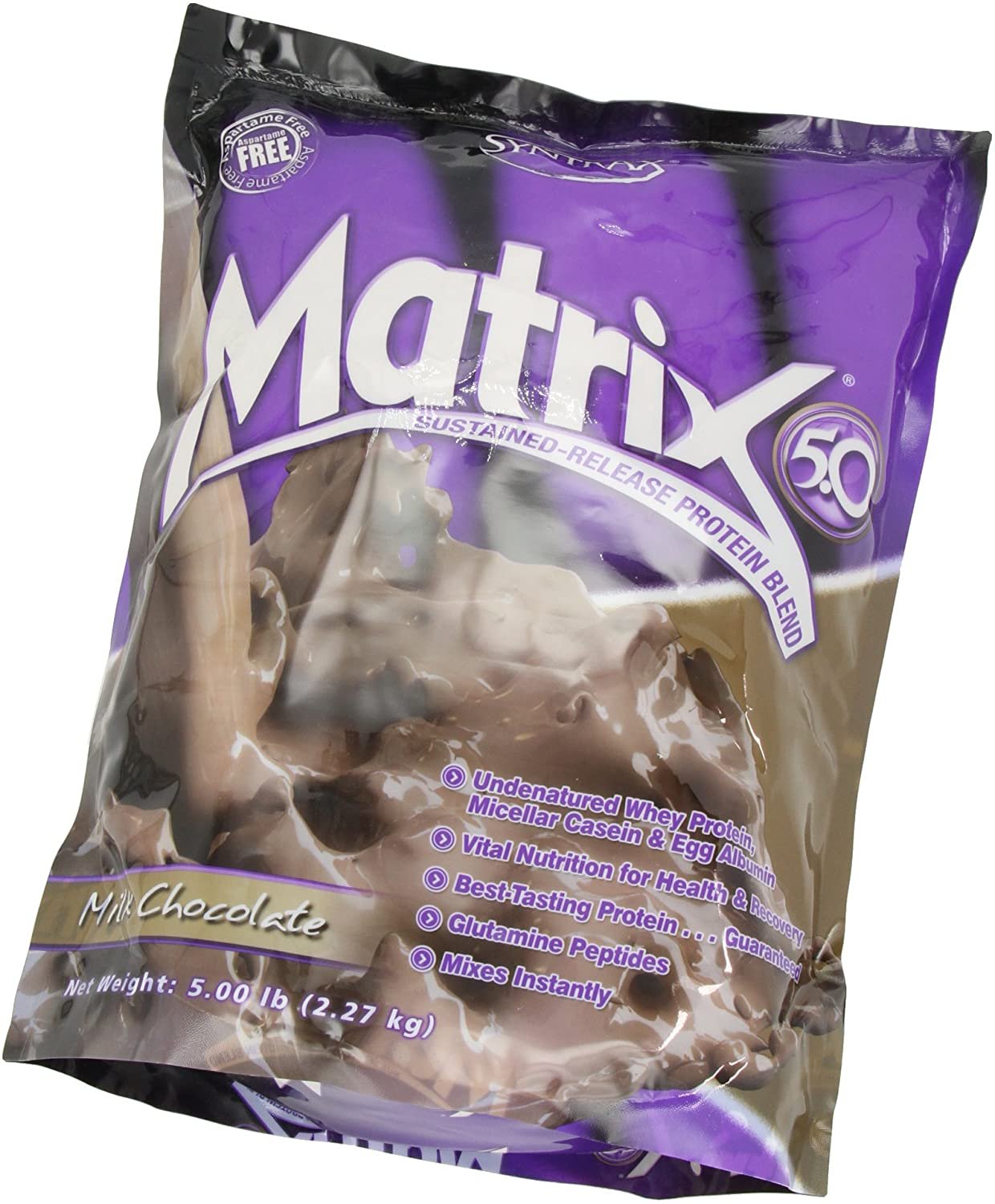Syntrax Matrix 5, Milk Chocolate Powder, 5 Pounds