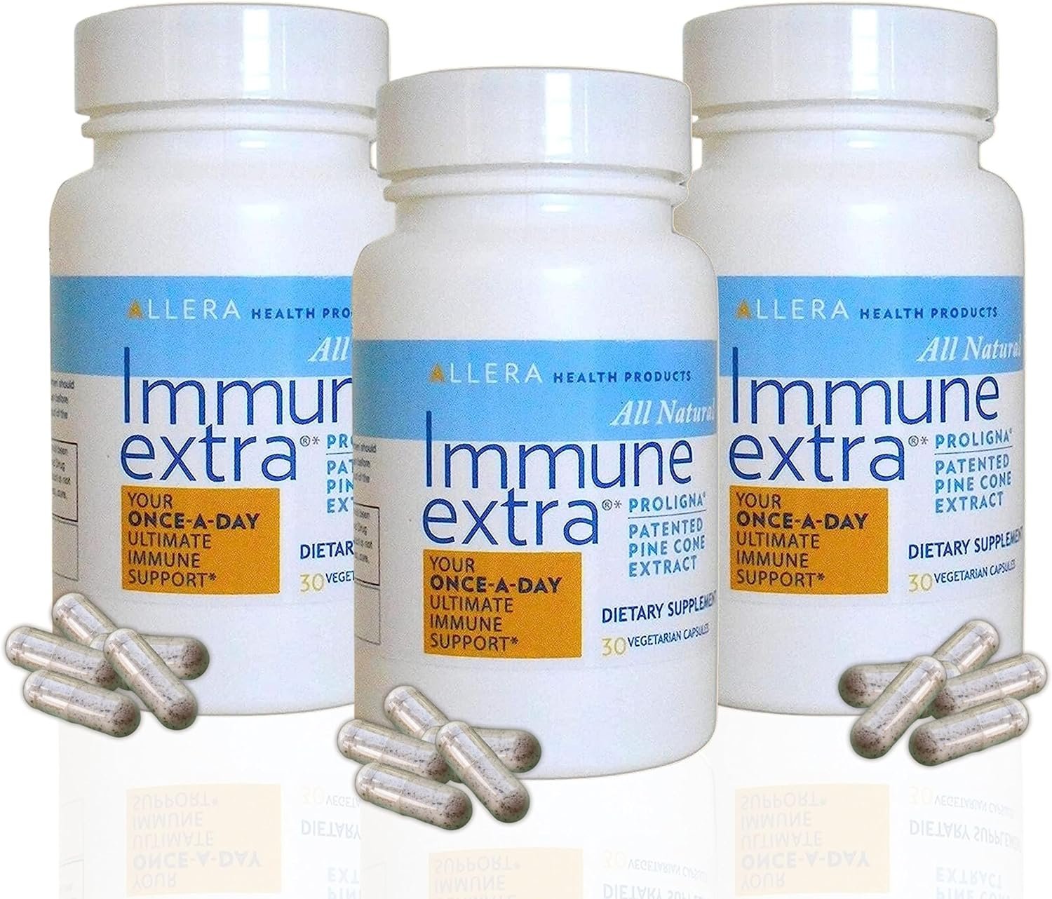 Immunextra Immune Extra Pine Cone Extract - Health Support - 30 Vegetarian Capsules