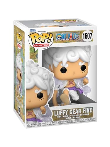 Epic Collectibles Pop Anime: One Piece - Luffy Gear Five Vinyl Figure Bundle with Compatible Funko Box Protector