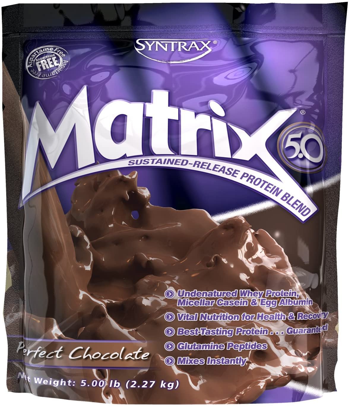 Cookies and Cream Syntrax Matrix 5.0 Protein Powders Ultrafiltered Whey Protein 5LB