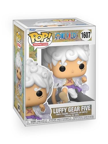 Epic Collectibles Pop Anime: One Piece - Luffy Gear Five Vinyl Figure Bundle with Compatible Funko Box Protector