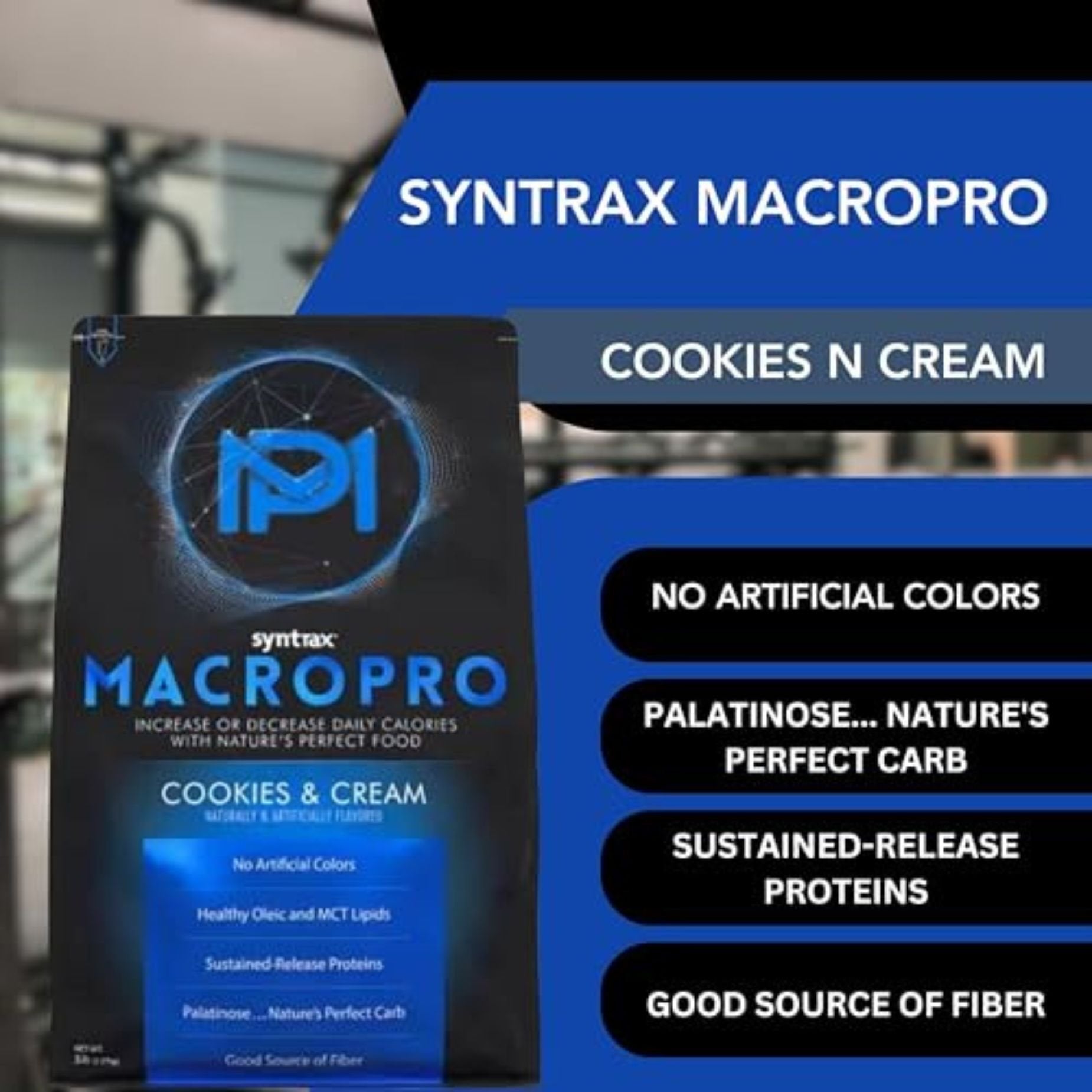 Syntrax MacroPro Undenatured Whey Protein Powder Blend - Pack of 1, 5 lbs
