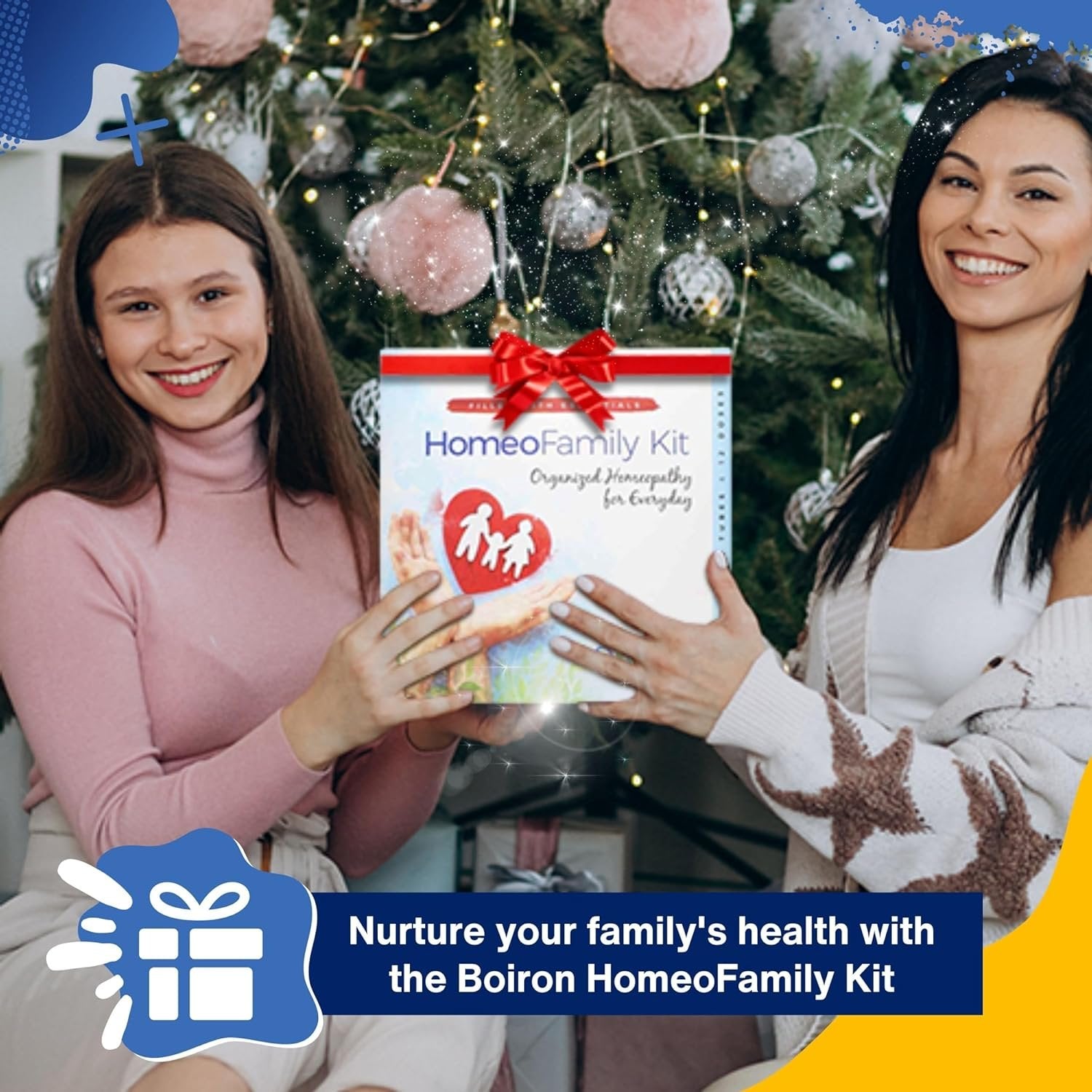 Boiron HomeoFamily Comprehensive Homeopathic Family Kit with The Essentials and a Multi-Purpose Keychain