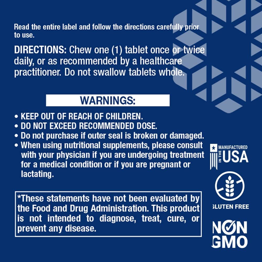 Life Extension Pea Discomfort Relief (Berry Flavor) for Occasional Minor Pain & Discomfort – Palmitoylethanolamide Supplement Pills - Gluten-Free, Non-GMO, Vegetarian – 60 Chewable Tablets