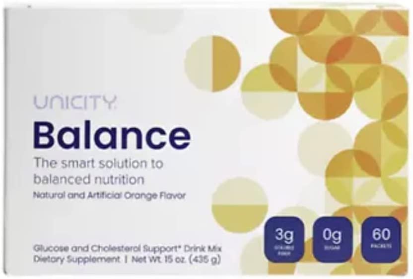 Unicity Balance for Cholesterol 60 packets-15 oz Packets(Replaces Bios Life Slim®)(New Package)