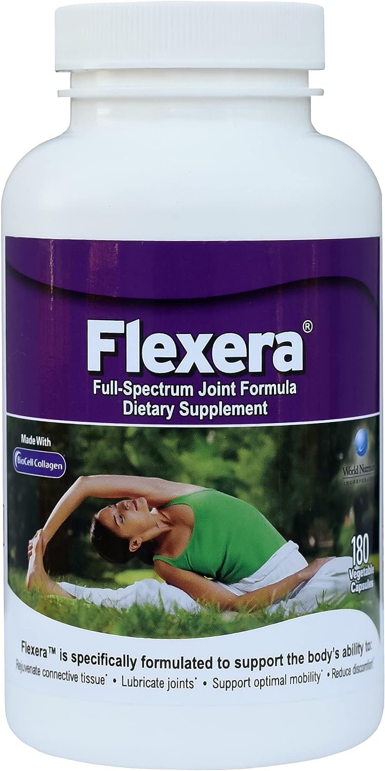 World Nutrition Flexera Joint Supplements (180 Capsules)