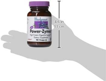 BlueBonnet Power-Zymes Vegetarian Capsules, 90 Count