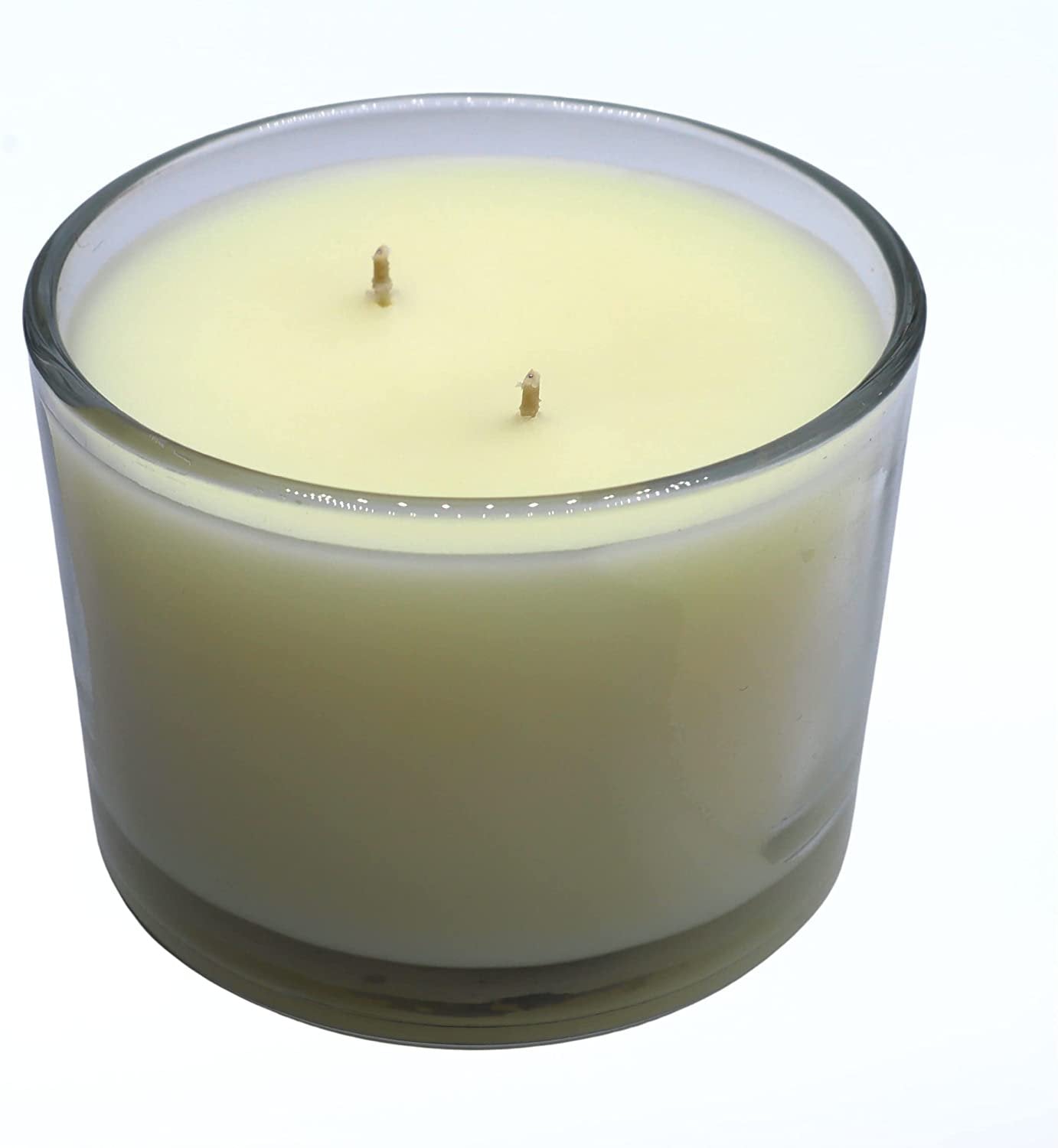 Tyler Candle Company Diva Stature Candle - Luxury Home Fragrance Diva Scented Candle - Stature Model Home Decor in Clear Glass Candle Holder - 16 Oz, 2 Wick Candle